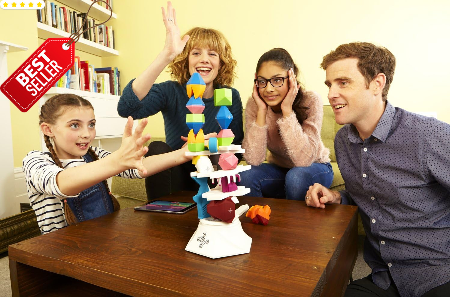 Beasts of Balance Digital Stacking Game Family Hybrid Ages 7+ Plinth - US