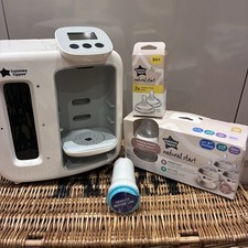 Image of Tommee Tippee Perfect Prep Day & Night+Filter, 3 Natural Start Bottles+box Teats