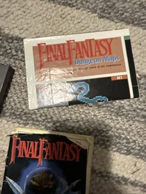 Final Fantasy (Nintendo NES 1990) Complete in Box w/ Maps & Manual CIB - TESTED!