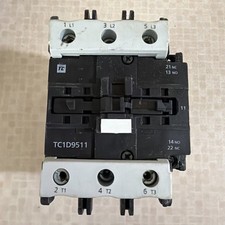 AC Contactor 100 Amp 3 Pole 240 Volt Coil With  N/O Din Rail