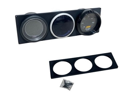 52mm 3 Hole Single DIN Radio Triple Gauge Pod Car Meter Panel Holder