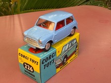 CORGI TOYS 226 MORRIS MINI MINOR boite d'origine état NEUF, Mint in original Box