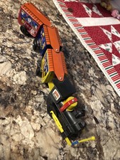 VTG MTU Wind Up Western Comic ZIG ZAG EXPRESS Toy Tin Train Made in KOREA  T1