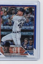 2023 Topps Series 2 - Kerry Carpenter #394 (RC) Purple Shimmer
