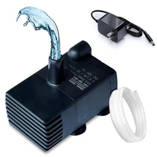 Automatic Small Sump Pump with Water Sensor, 5 FT Lift 55 GPH 115V/230V Mini ...