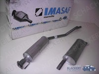 Imasaf Auspuffset Ab Kat für Opel Astra F Caravan 1.7 TDS 1991-1995 | MSD + ESD