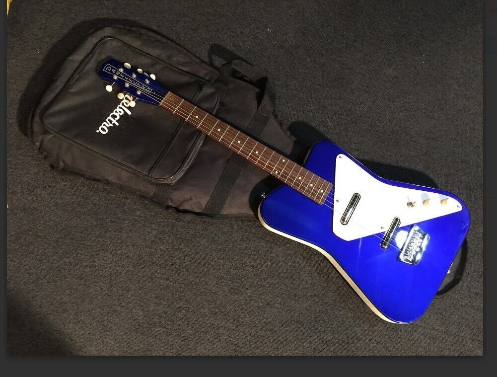 Electric Guitar Danelectro Dano Pro Blue Made in Korea S/N