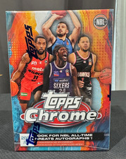 2024-25 Topps Chrome NBL Basketball Factory Sealed Value Blaster Box