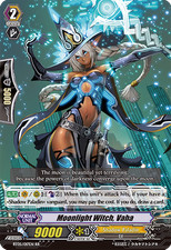 Vanguard TCG card BT05/017EN RR Moonlight Witch, Vaha Awakening of Twin Blades