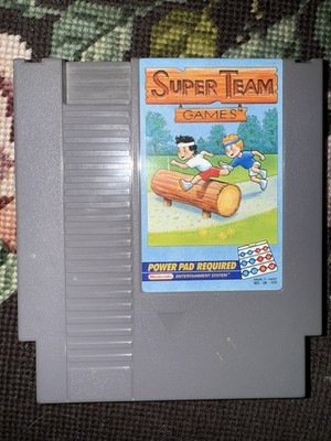 Super Team Games AND World Class Track Meet Power Pad Required Manual Included