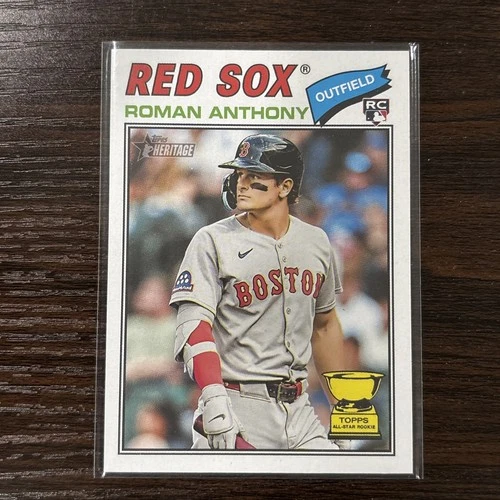 2026 Topps Heritage - Roman Anthony (RC) Cup Card #86 RED SOX