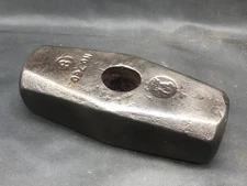 VINTAGE ATHA No. 760 STRIKER'S "SLEDGE" HAMMER HEAD - BLACKSMITH ANVIL FORGING