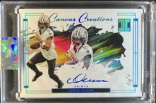 2024 Impeccable Chris Olave Canvas Creations Signatures Platinum Auto #1/1