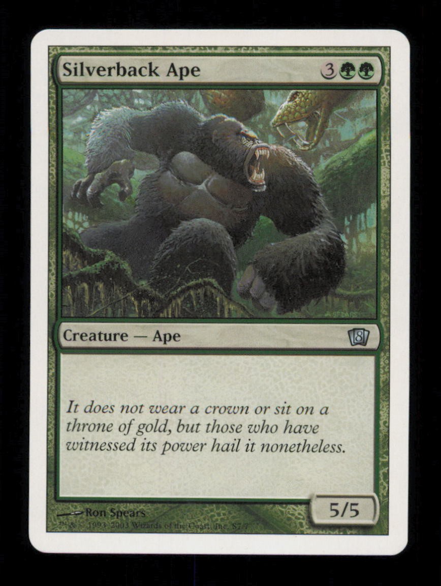 Silverback Ape S7 8th Edition Magic: The Gathering