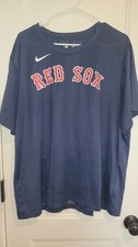 Nike MLB Boston Red Sox Baseball Blue Shirt T-Shirt, XL Officially Licensed