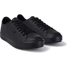 Kickers Tovni Lacer Mens Leather Black Shoes Trainers Size 7-12