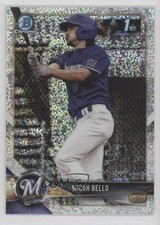 2018 Bowman Draft Chrome Sparkles Refractor Micah Bello #BDC-111 0s55