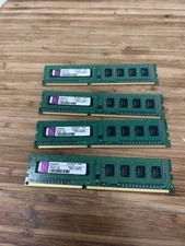 Lot ( 4 ) 1GB Kingston KTW149-ELD Desktop Memory PC3-10600U DDR3 1RX8