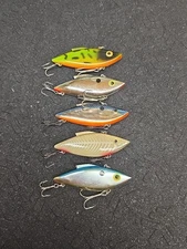 (5) Bill Lewis 1/2 Oz Rat-L-Trap Crankbait Fishing Lures Lot Of 5