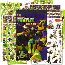 Teenage Mutant Ninja Turtles Stickers Party Favor Set Bundle Includes over 350