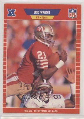1989 Pro Set Eric Wright #479 06jj