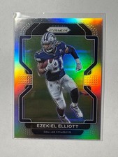 Ezekiel Elliott 2021 Panini Prizm Silver Dallas Cowboys