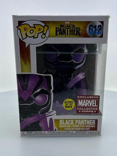 Funko POP! Marvel Black Panther #612 Vinyl Figure DAMAGED BOX SEE PICS