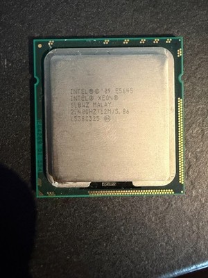 Intel Xeon E5645 SLBWZ 2.40GHz 6 Cores 12MB Cache LGA1366 CPU Server Prozessor