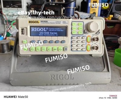 RIGOL DG1022U Arbitrary Waveform Function Generator AWG 25MHZ 2 outputlh *mp