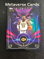 2025-26 Topps Midnight Night Owls LeBron James Twilight 40/99