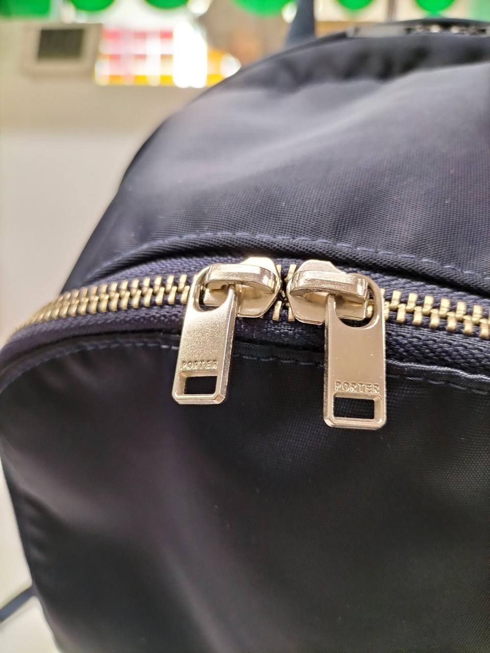 Backpack Model Combination Leather NAVY PORTER - image 7