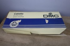 Lot Of 9 Vintage DMC Cebelia Pour Crochet White Size 20 50g Yarn Skeins