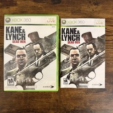 Kane Lynch Dead Men - Microsoft Xbox 360 - Case Manual Only No Game Disc