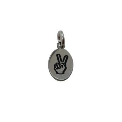 Custom Engraved Sterling Silver 925 Pendant, Stamped, Nickel Free