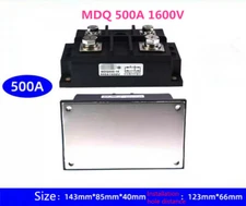 1Pc MDQ100A/200A/300A/400A/500A/1000A 1600V Single Phase Diode Bridge Rectifier