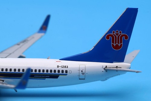 JC Wings 1:400 China Southern Boeing B737-800 aereo pressofuso jet modello B-1283 - Foto 12 di 13