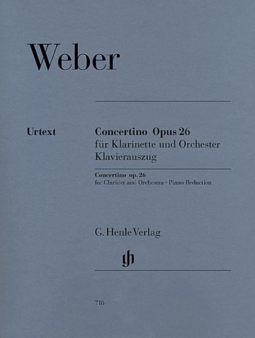 Thumbnail - Carl Maria Von Weber / Weber, Carl Maria Von - Concertino Op. 26 Für