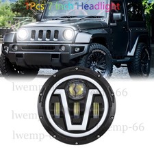 Newest 7 Round Led Headlight Hilo For Jeep Wrangler Jk Lj Tj For Chevy C10 C20 Newest 7 Round Led Headlight Hilo For Jeep Wrangler Jk Lj Tj For Chevy C10 C20