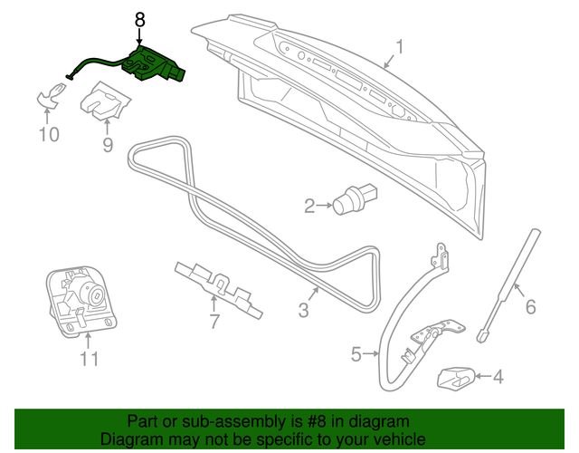 Genuine Volvo Trunk Lock Actuator Motor 31335051 for sale online eBay