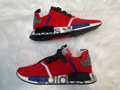 FV5214 Adidas NMD R1 Active Red Black Size 11 Shoes