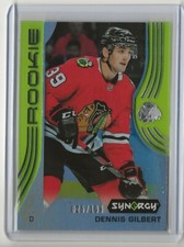 2019 2019-20 Upper Deck Synergy Rookie Green #75 Dennis Gilbert 025/199 
