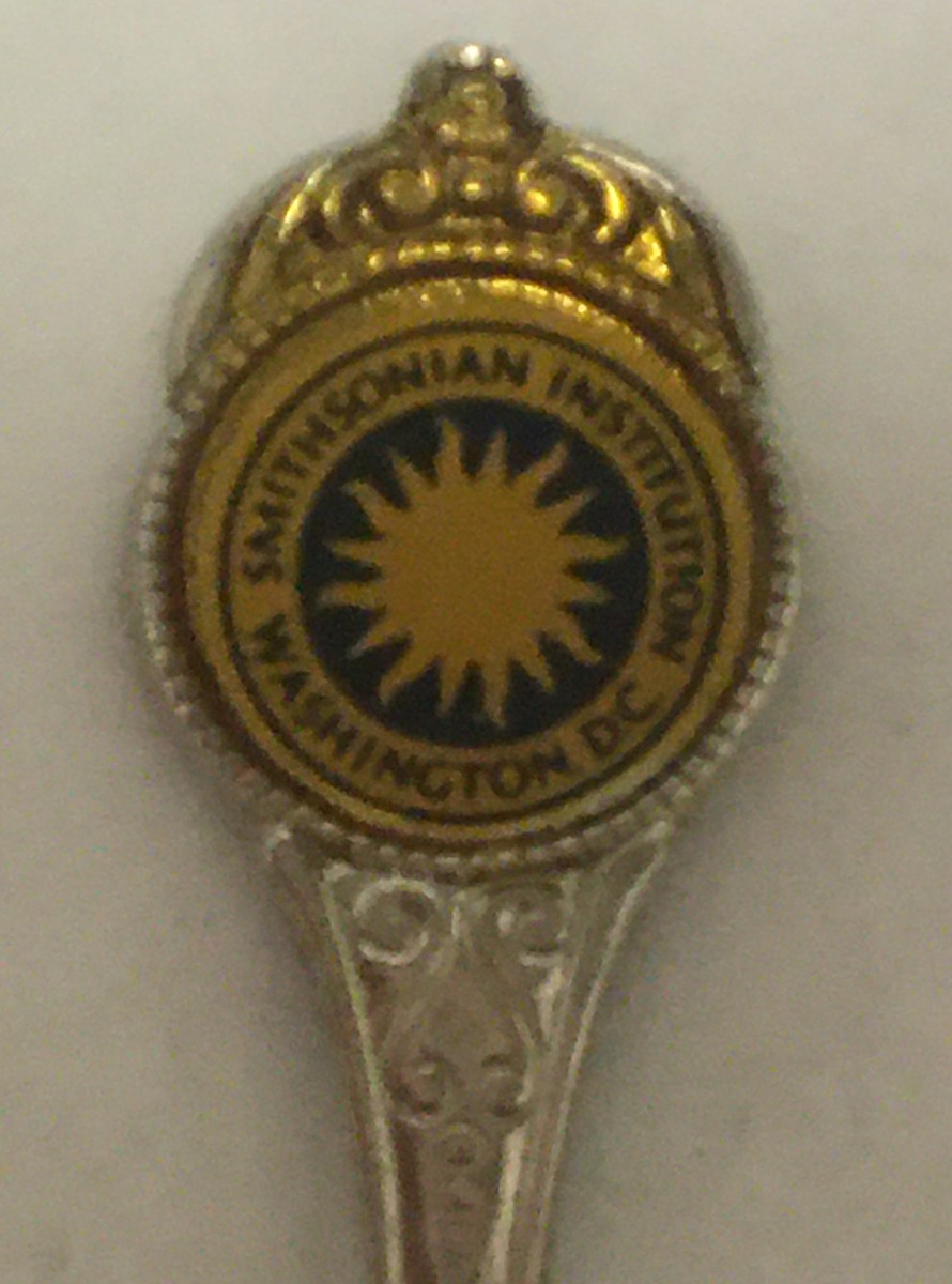 スミソニアン　スプーン　SMITHSONIAN  INSTITUTION Smithsonian Institution Washington D C Vintage Souvenir