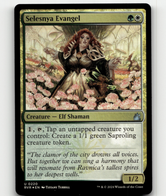 FOIL - MTG Selesnya Evangel 220 - Ravnica Remastered | eBay FOIL - MTG Selesnya Evangel 220 - Ravnica Remastered | eBay