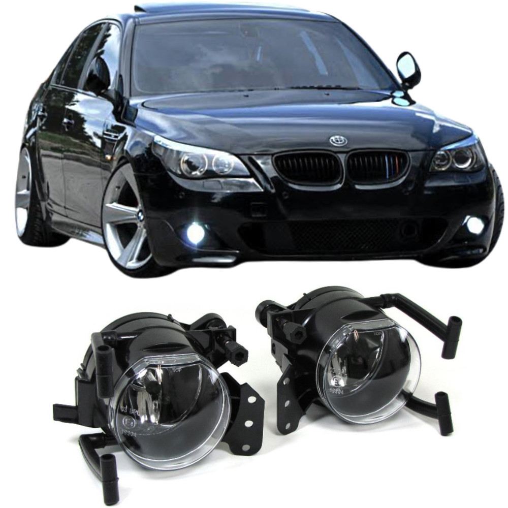 Antibrouillards HB4 anti-condensation pour remplacer phares ternes de BMW E60