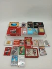 23 Packs Of Vtg Playing Cards Sets Coke, Marlboro Harrods Koa Etc, Read Look!