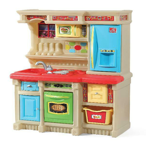 Step2 Lifestyle Custom Play Kitchen with 20 Piece ...