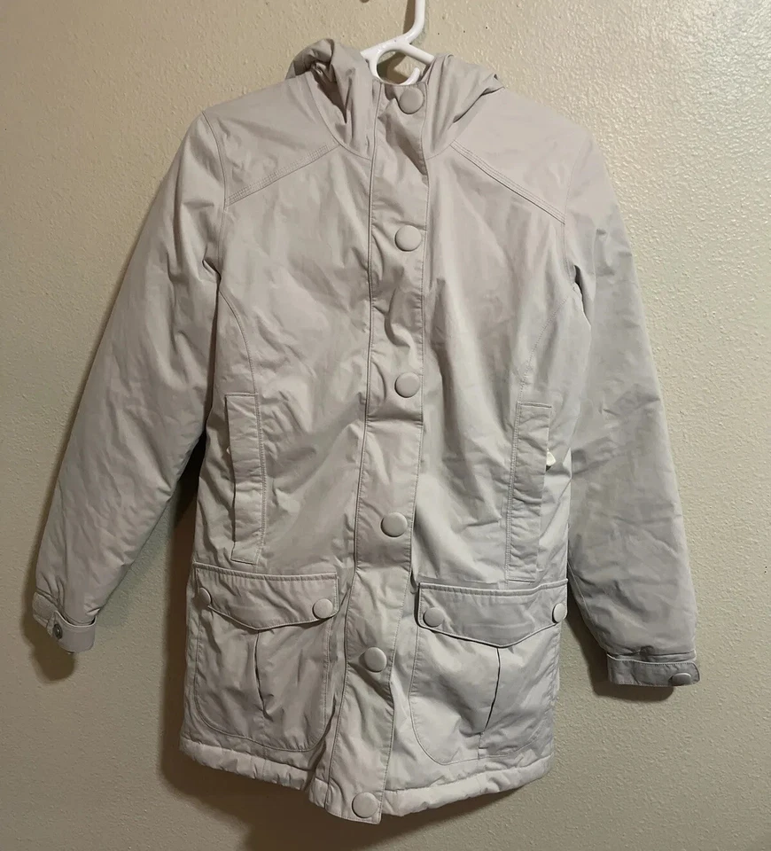 Women’s Parka Down Fill Hooded Jacket Mountain Hard Wear Size Small Coat. J815 - Image 2 of 4
