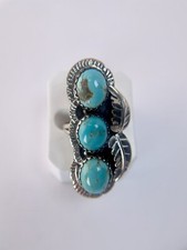 Sterling Silver Kingman Turquoise Ring