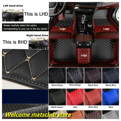 For Infiniti All Models Car Floor Mats Auto Carpets Waterproof Pad Luxury Custom - Bild 5 von 37