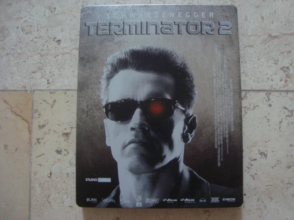 Terminator 2 Judgment Day Blu-Ray SteelBook Arnold Schwarzenegger Skynet - Image 3 of 4